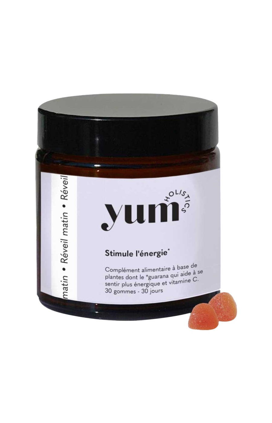 Gummies stimulantes - Réveil matin - Yuzu - 1 mois