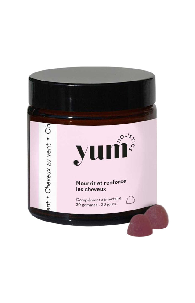 Gummies fortifiantes cheveux - Cheveux au vent - Myrtille - 1 mois