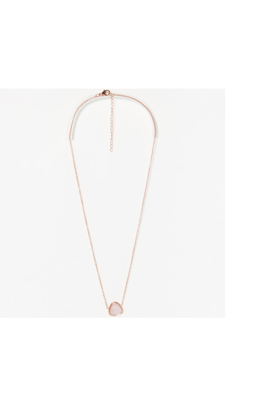 Collier - Acier inoxydable - Doré rose