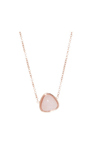 Collier - Acier inoxydable - Doré rose