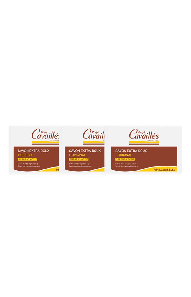 Rogé Cavaillès - Savons solides  - L'original - 3 x 250 g