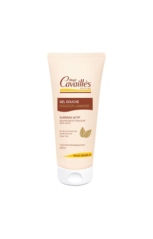Rogé Cavaillès - Gel douche surgras actif - Douceur d'amande - Peaux sensibles - 200 ml