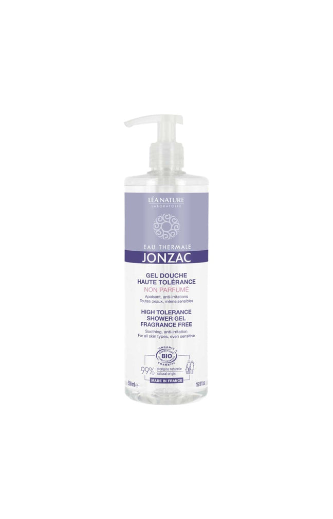 Gel douche haute tolérance bio - Non parfumé - Corps - 500 ml