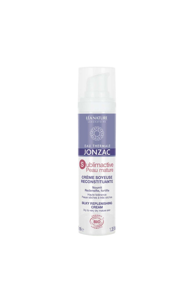 Crème soyeuse reconstituante bio - Sublimactive - Visage