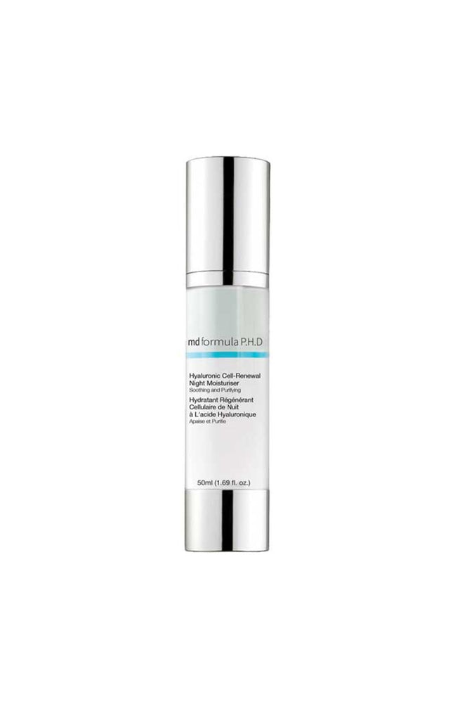 Crème hydratante & régénérante de nuit - Acide hyaluronique - 50 ml