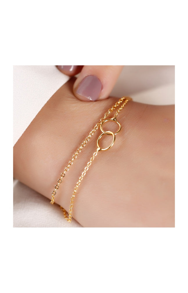 Bracelet - Laiton plaqué or