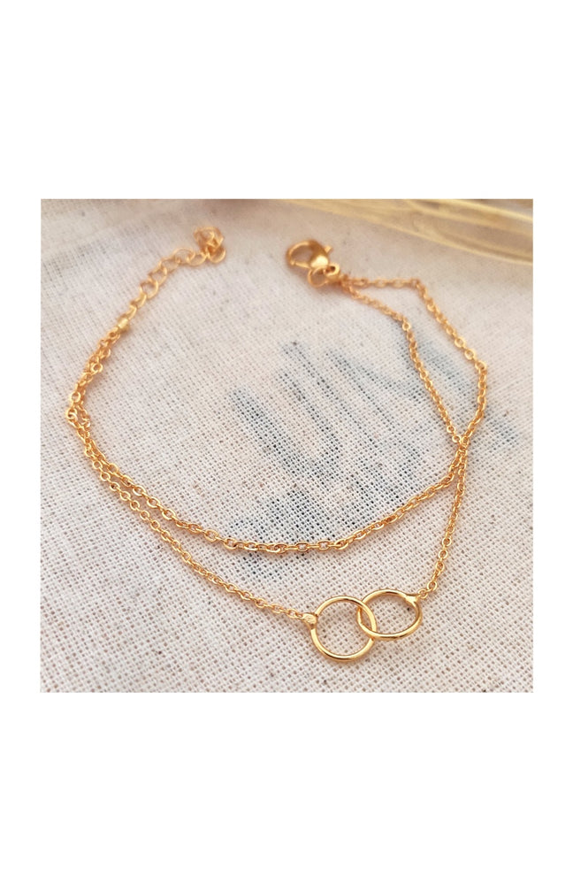 Bracelet - Laiton plaqué or
