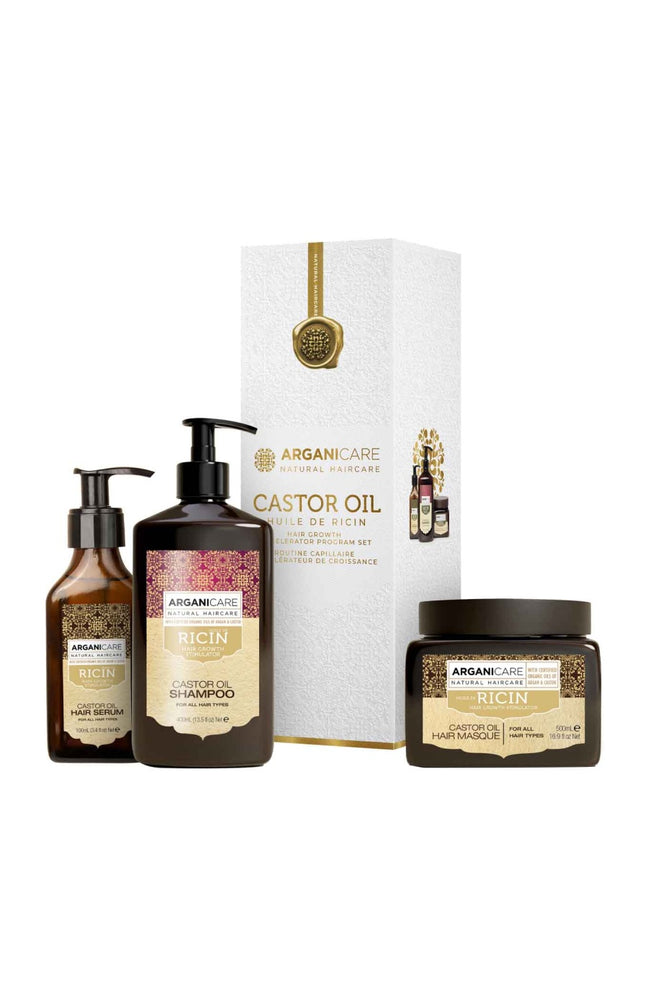 Coffret accélérateur de croissance - Argan & macadamia - Cheveux - 3 produits