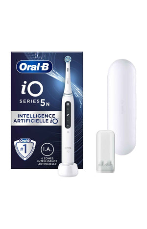 Brosse à dent électrique connectée Bluetooth - iO 5N Bad Elect - Blanche