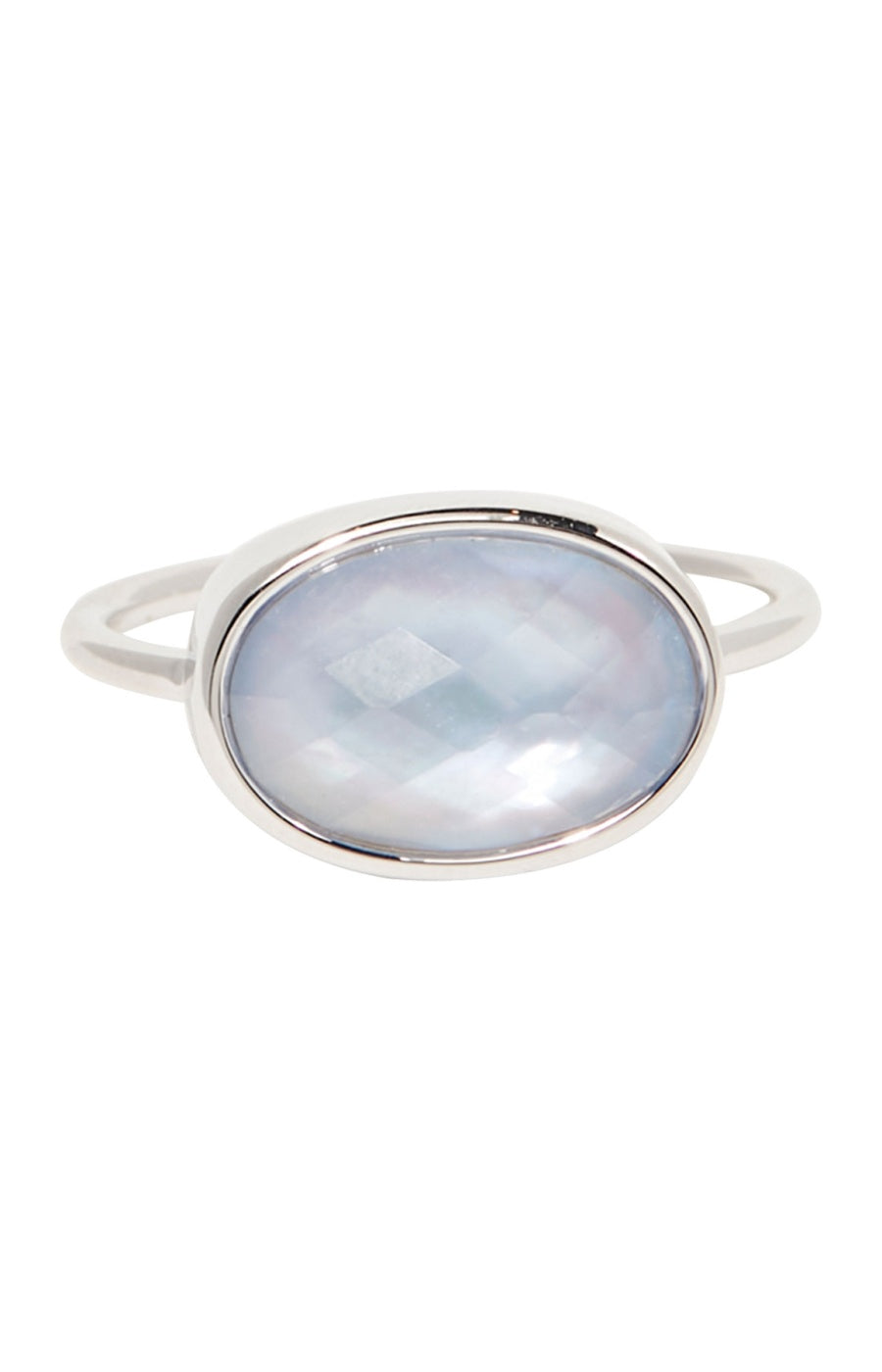 Bague Lisa - Laiton & nacre