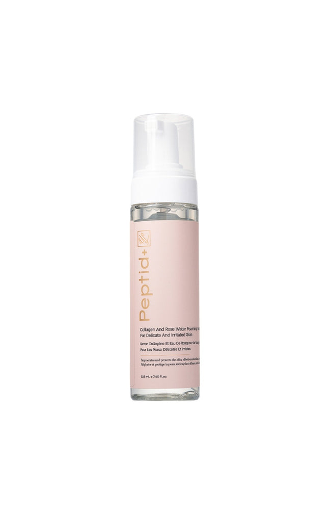Nettoyant hydratant & antioxydant - Collagène & eau de rose - 225 ml