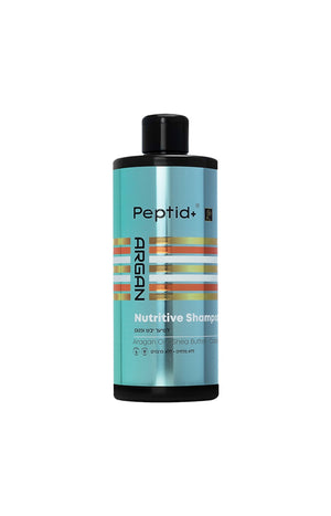 Shampoing nutritif - Peptides & huile d'argan de Maroc - Cheveux secs & abîmés - 500 ml
