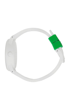 Montre solaire en silicone - ICE Solar Power - Nature Numbers - Small - Blanc