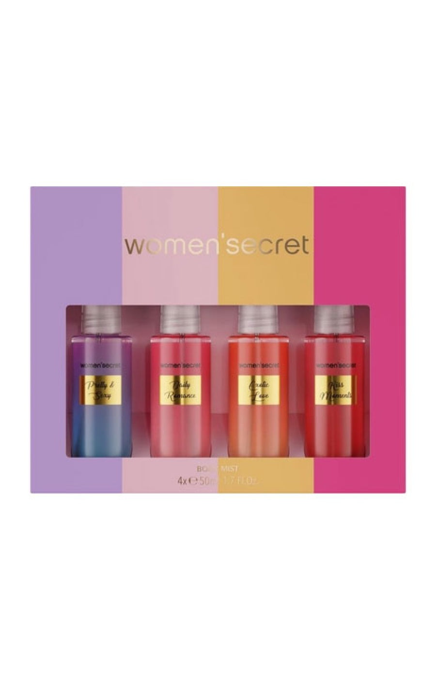 Coffrets de brumes parfumées - Fruité - 4 x 50 ml