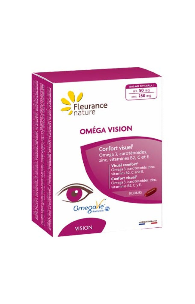Oméga Vision - Confort visuel - 1 mois