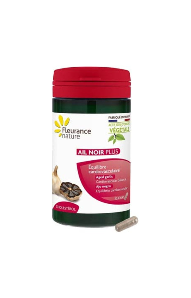 Ail noir plus - Cholestérol - Equilibre cardiovasculaire - 1 mois