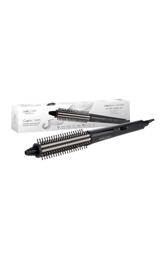 Brosse volumatrice - ICurve Tech - Blanc - 35W