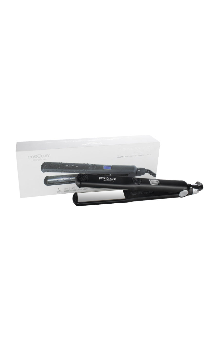 Fer à lisser - Sublime Platinum Waterproof  - 38 W - Noir & argenté