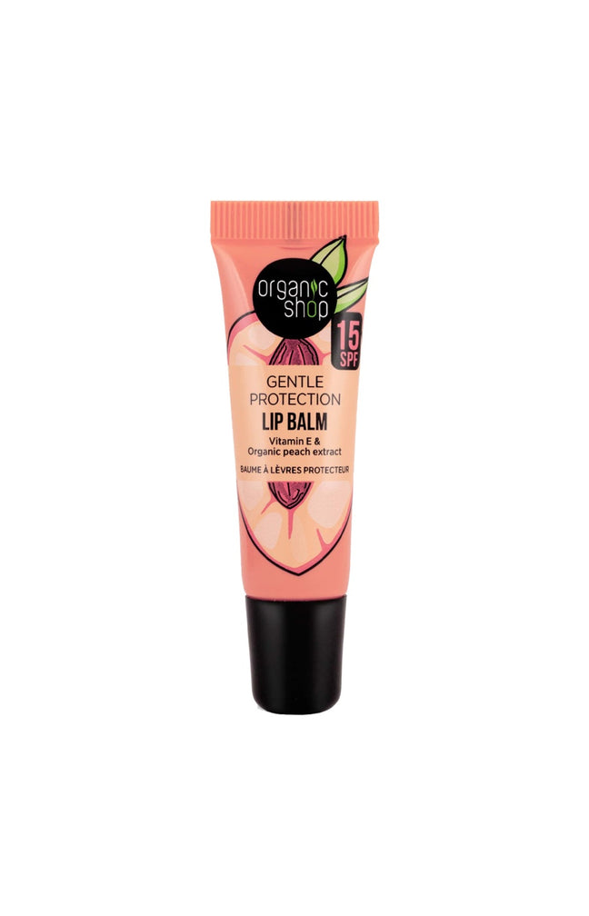 Baume à lèvre SPF 15  - Pêche & vitamine E - 10 ml