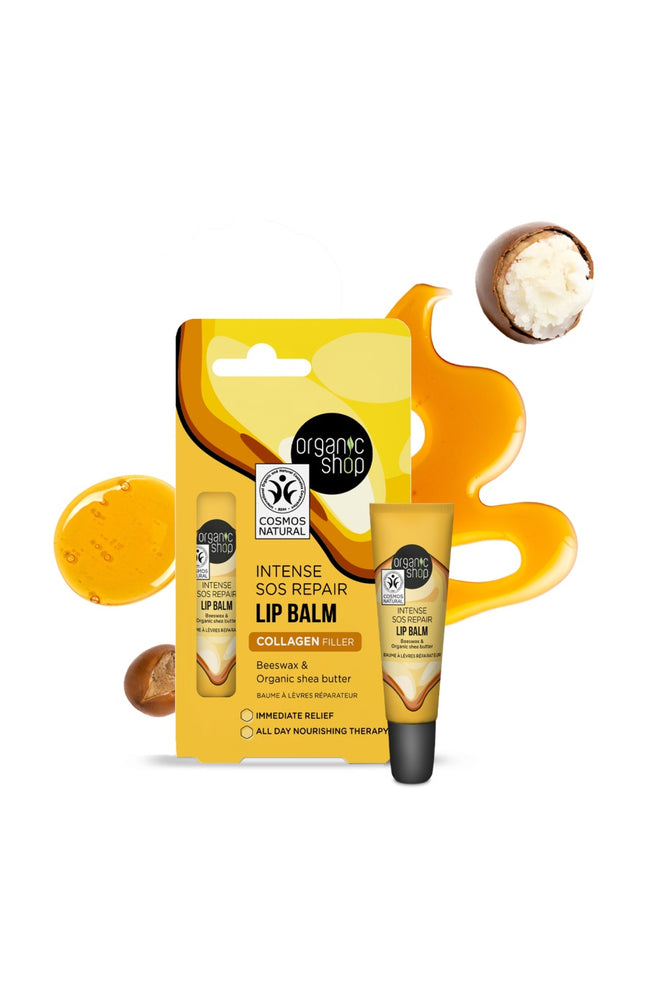 Baume à lèvres - SOS Repair - Cire d'abeille