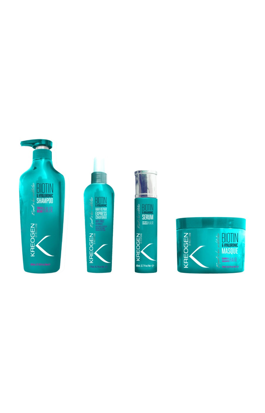 Routine réparatrice - Biotine - Cheveux fins & fragiles - 4 produits