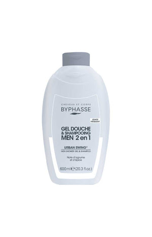 Gel douche 2-en-1 - Homme - Urban Swing - 2 x 600 ml