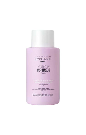 Lotion tonique purifiante - Eau d'hamamélis & fleur d'oranger - Peaux mixtes à grasses - 500 ml