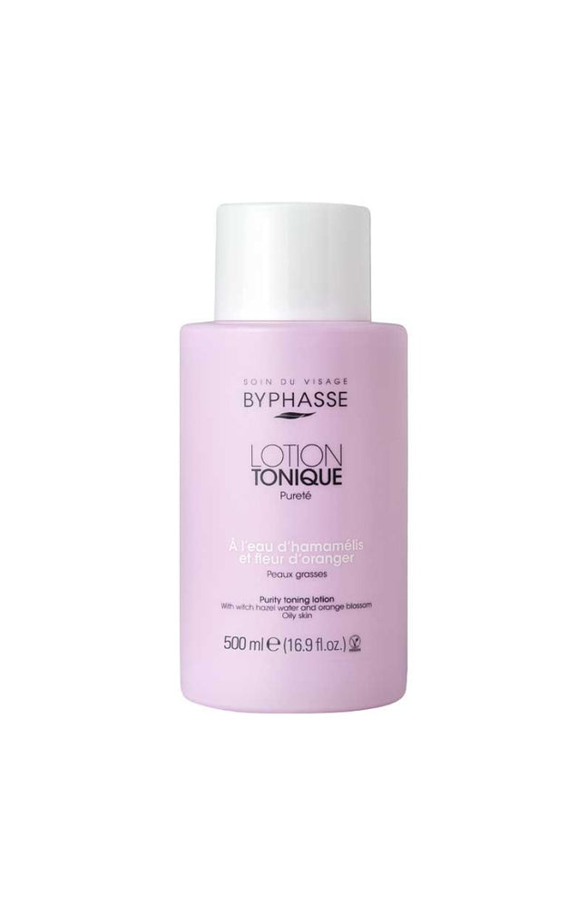 Lotion tonique purifiante - Eau d'hamamélis & fleur d'oranger - Peaux mixtes à grasses - 500 ml