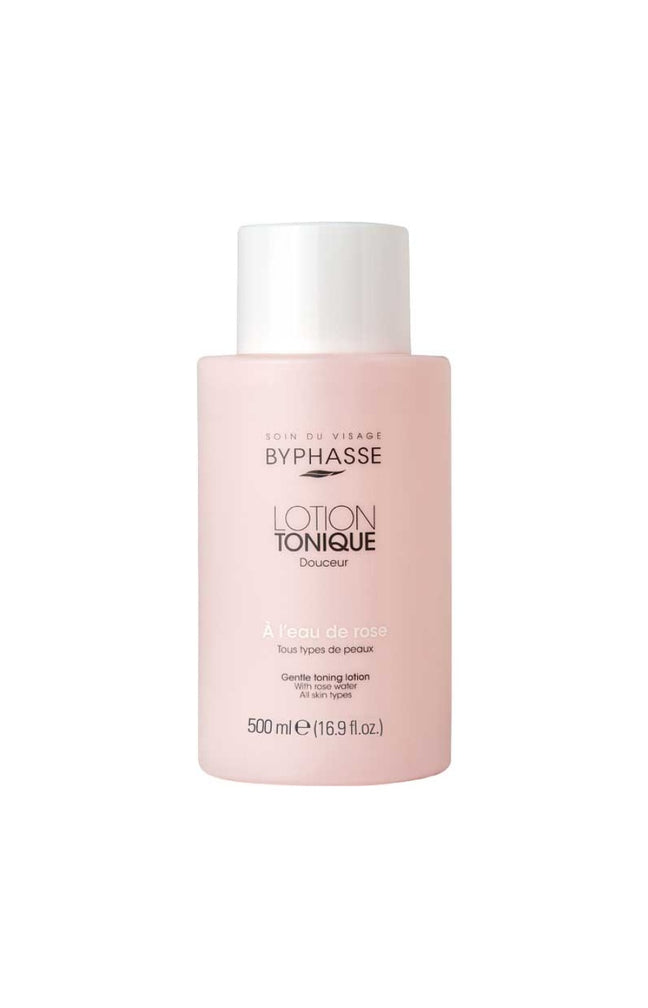 Lotion tonique adoucissante - Eau de rose - Visage - 500 ml