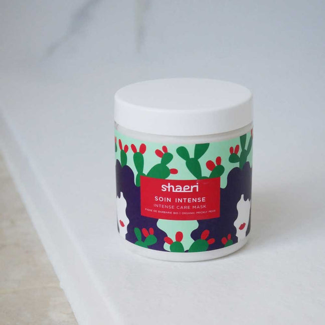 Masque intense naturel - Huile de figue de Barbarie - Cheveux secs & abîmés - 250 ml