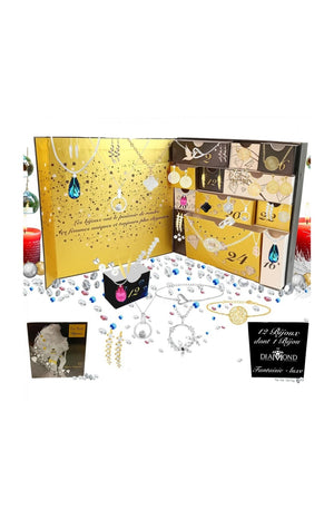 Calendrier de l'Avent So Charm - 12 bijoux dont un orné d'un véritable diamant