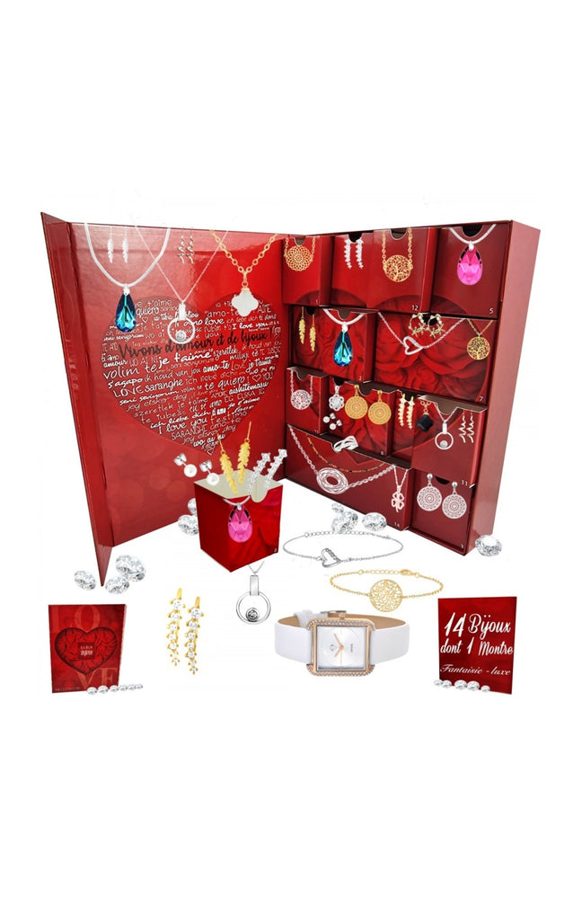 Calendrier de l'Avent So Charm - 13 bijoux & 1 montre