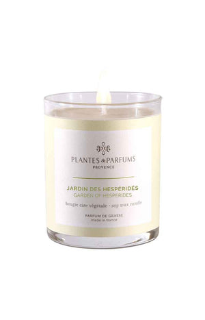 Bougie végétale parfumée - Jardin des hespéridés - 180 g