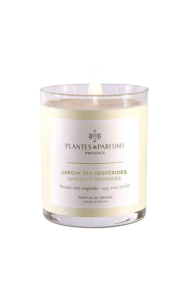 Bougie végétale parfumée - Jardin des hespéridés - 180 g