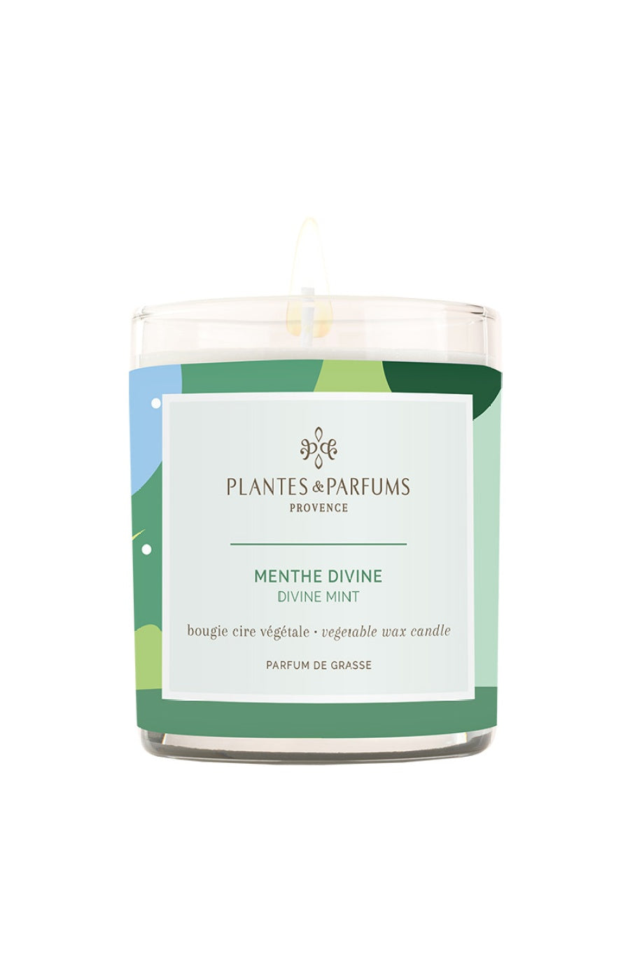 Bougie végétale parfumée - Menthe divine - 180 g