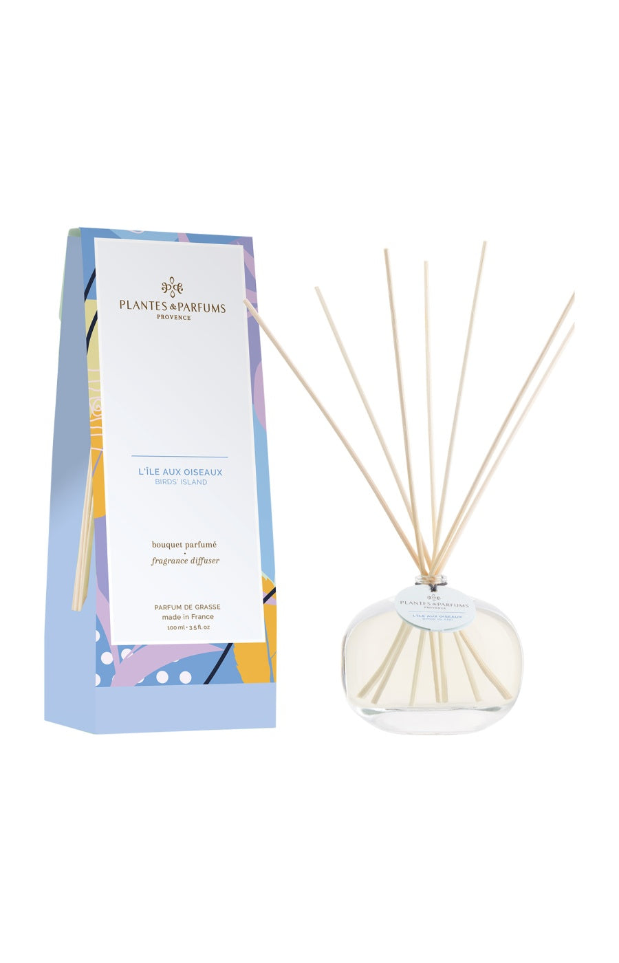 Bouquet parfumé - L'île aux oiseaux - Citron & pomme - 100 ml