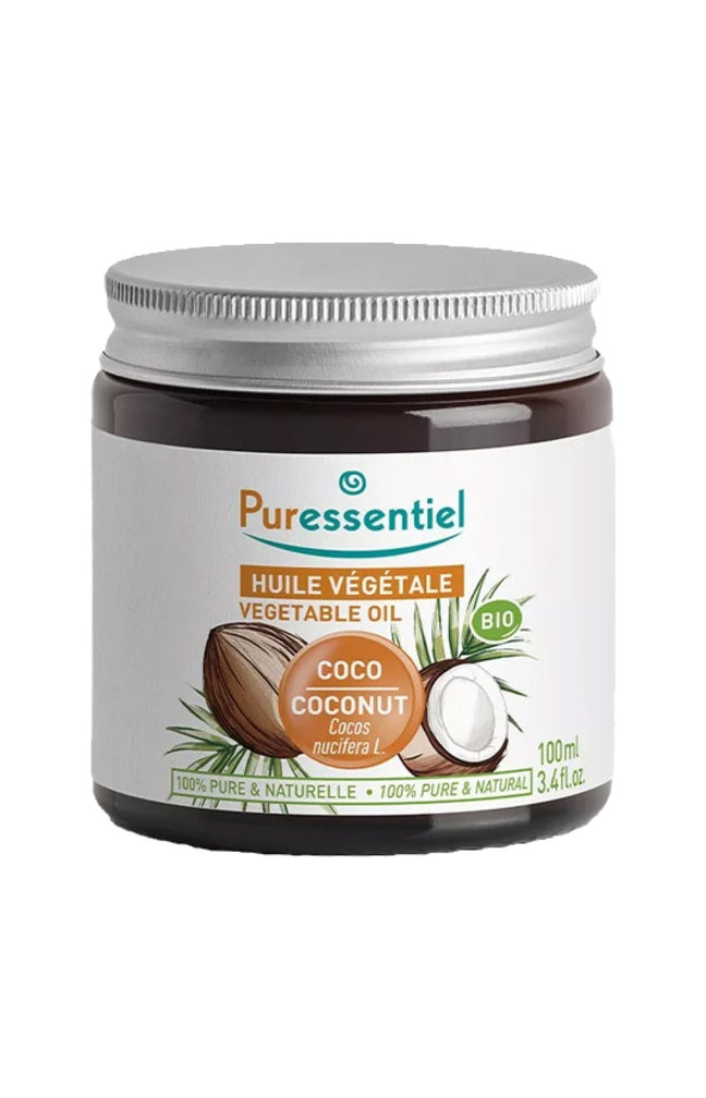 Huile végétale bio - Coco - Cheveux & corps - 100 ml