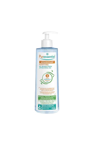 Gel antibactérien assainissant - Huiles essentielles - Mains - 500 ml