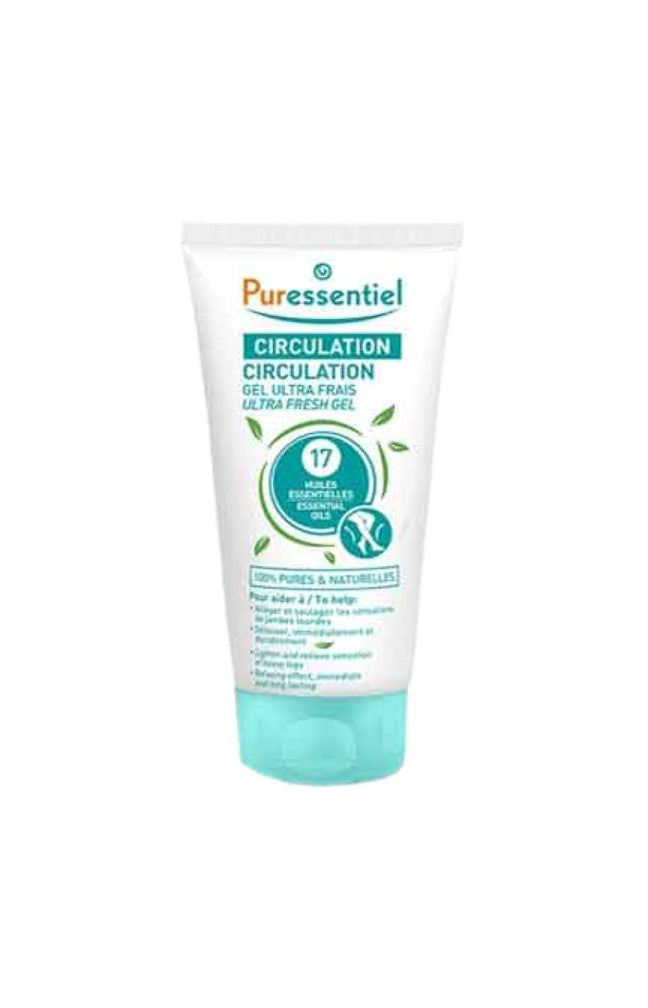 Gel ultra-frais circulation - 17 huiles essentielles - Jambes lourdes - 125 ml