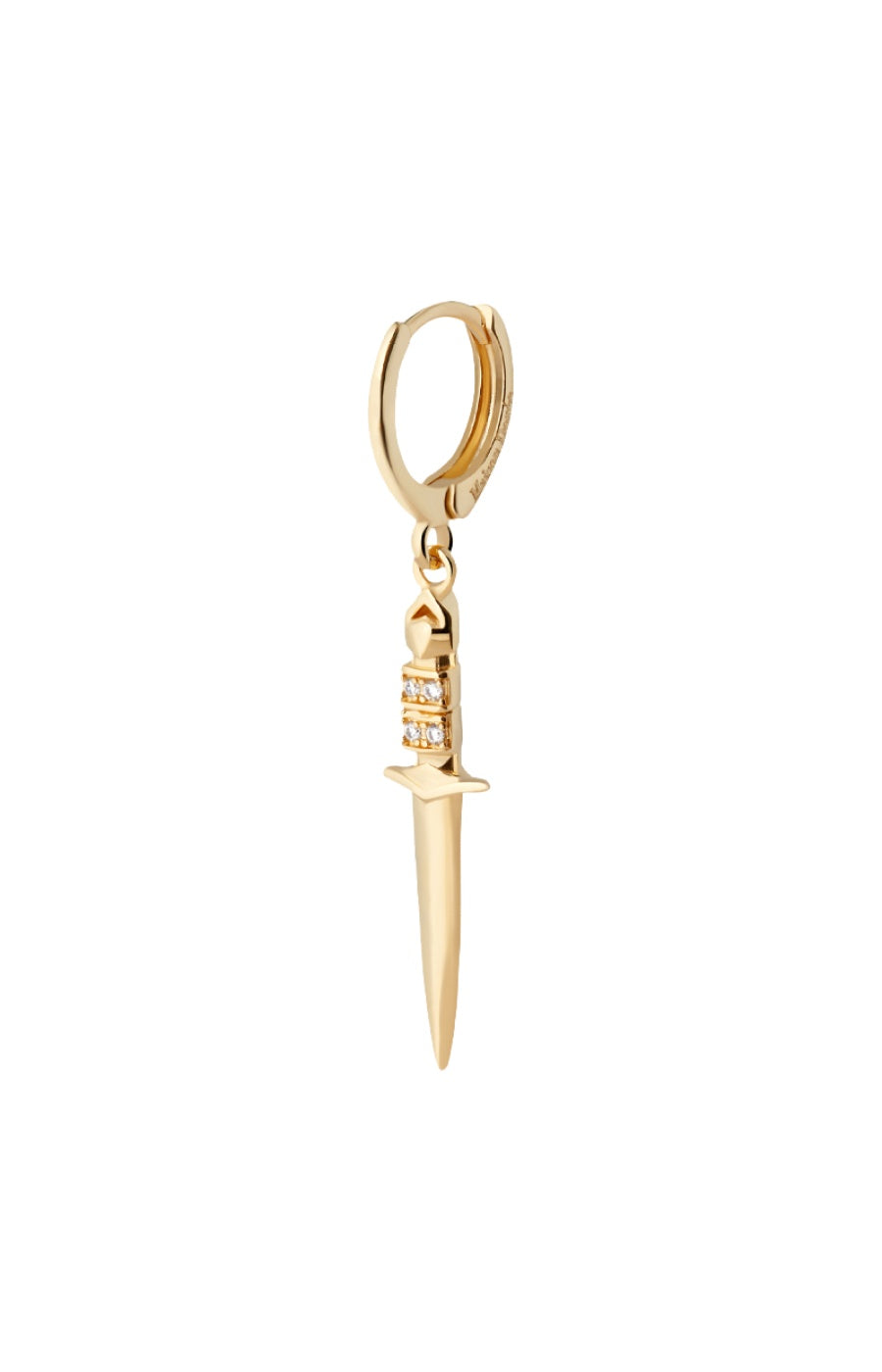 Boucle d'oreille - Vendetta - Laiton doré or 1 micron