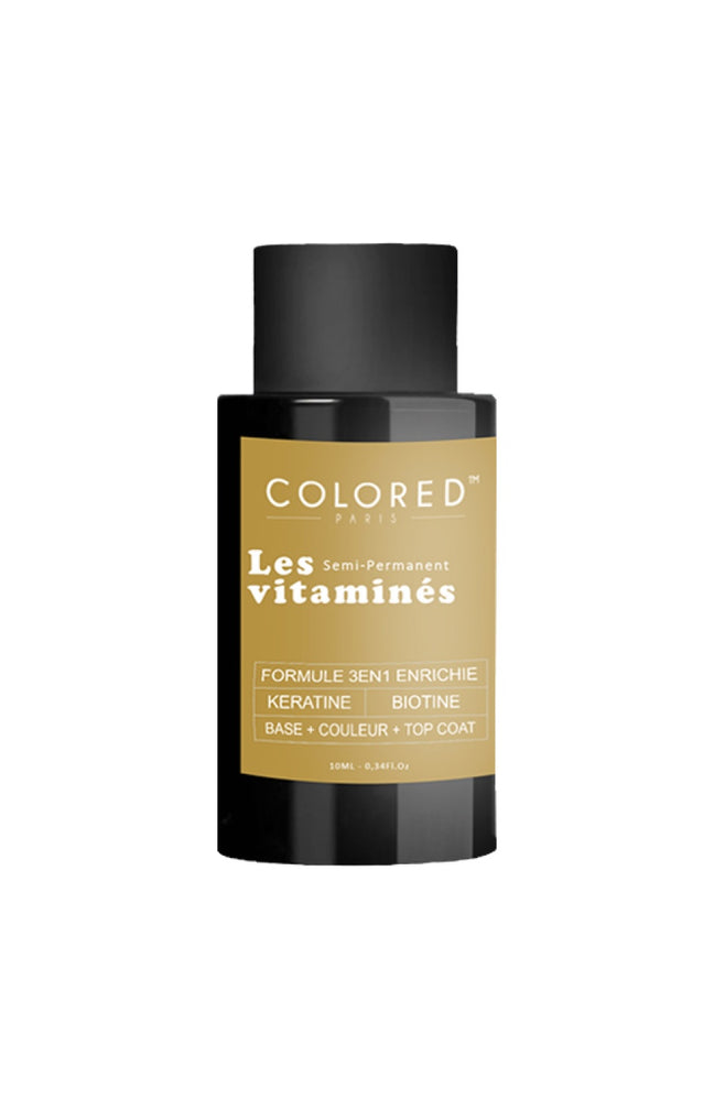Vernis à ongles semi-permanent 4-en-1- Les vitaminés - 10 ml