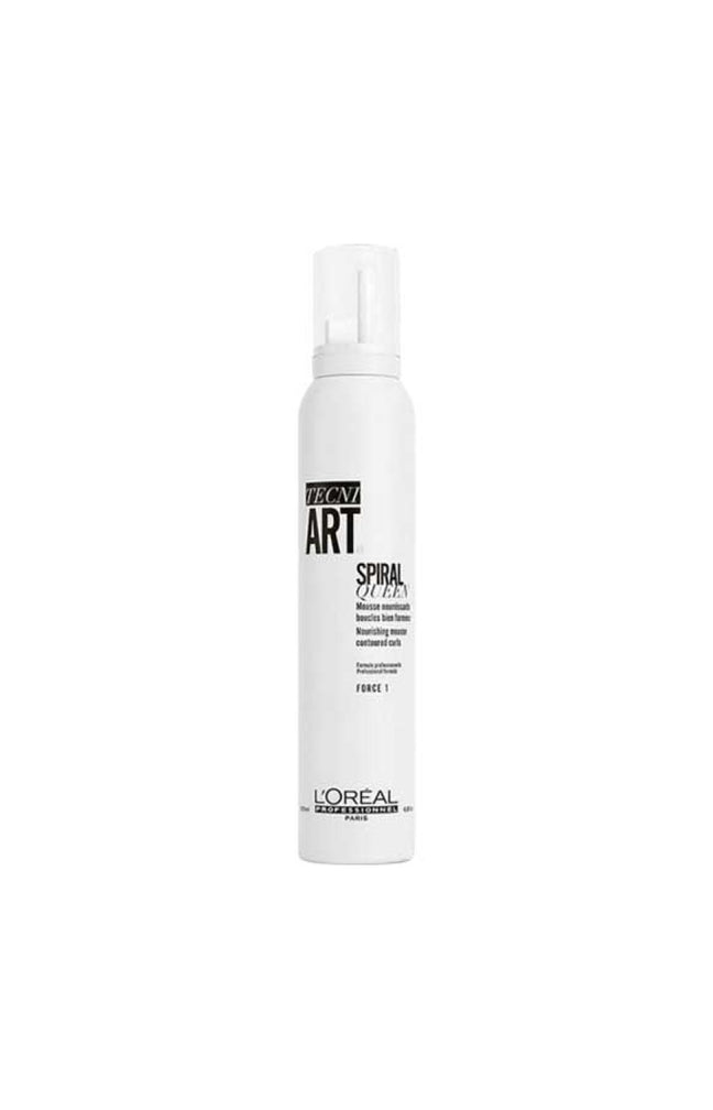 Mousse coiffante hydratante pour boucles - Techni Art - Spiral Queen - 200 ml