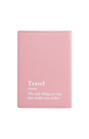 Porte-passeport - Rose