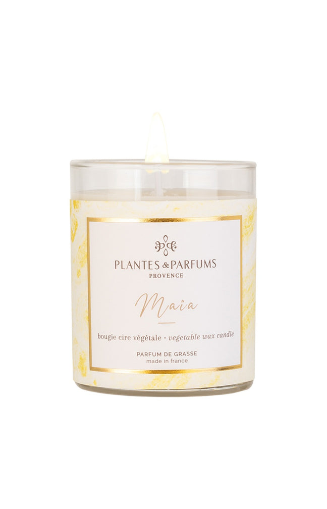 Bougie végétale parfumée - Maïa - Sève de pin - 180 g