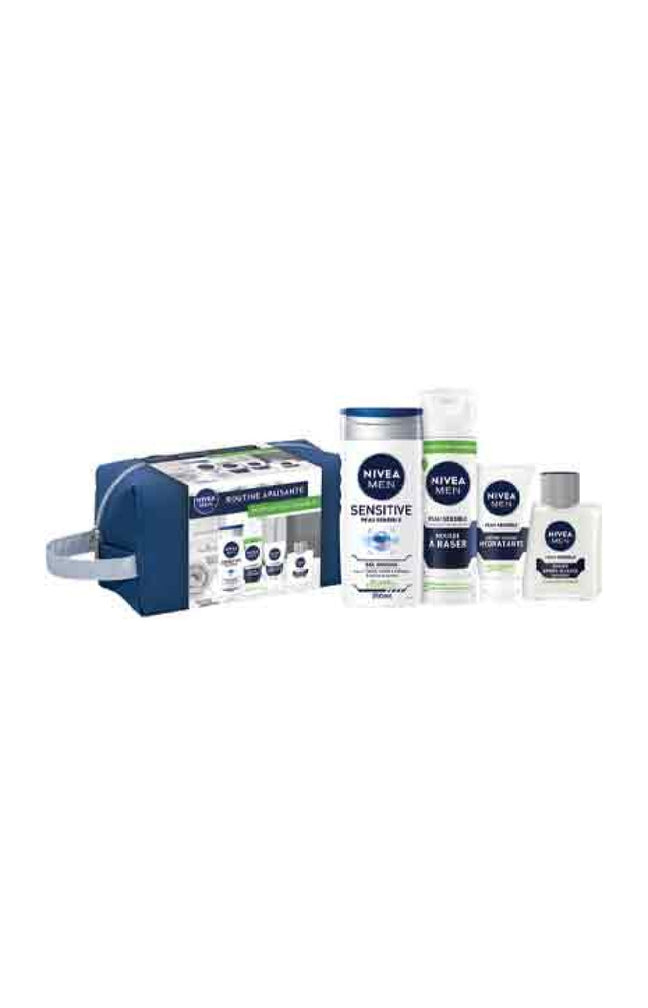 Trousse de toilette - Men Sensitive - Homme - Peaux sensibles - 4 produits