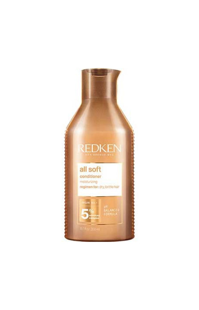 Après-shampoing doux - Huile d'argan - All Soft - Cheveux secs & fragiles