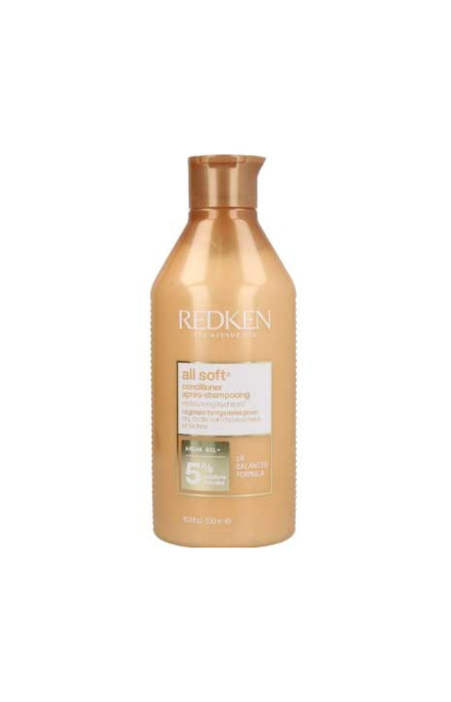 Après-shampoing doux - Huile d'argan - All Soft - Cheveux secs & fragiles