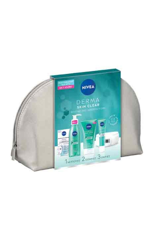 Trousse de toilette - Derma Skin Clear - Peaux à imperfections - 5 produits