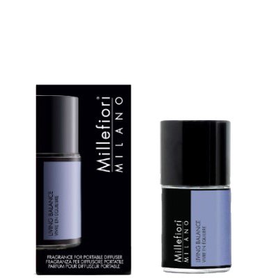 Diffuseur pour voiture - Vivre en équilibre - Floral boisé - 15 ml