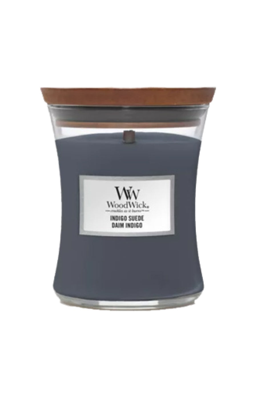 Bougie jarre - Daim indigo - Moyen modèle - 275 g